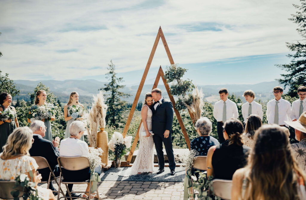 Crag Rat Hut wedding ceremony site