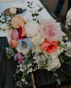 Closeup of the Bride's Bouquet